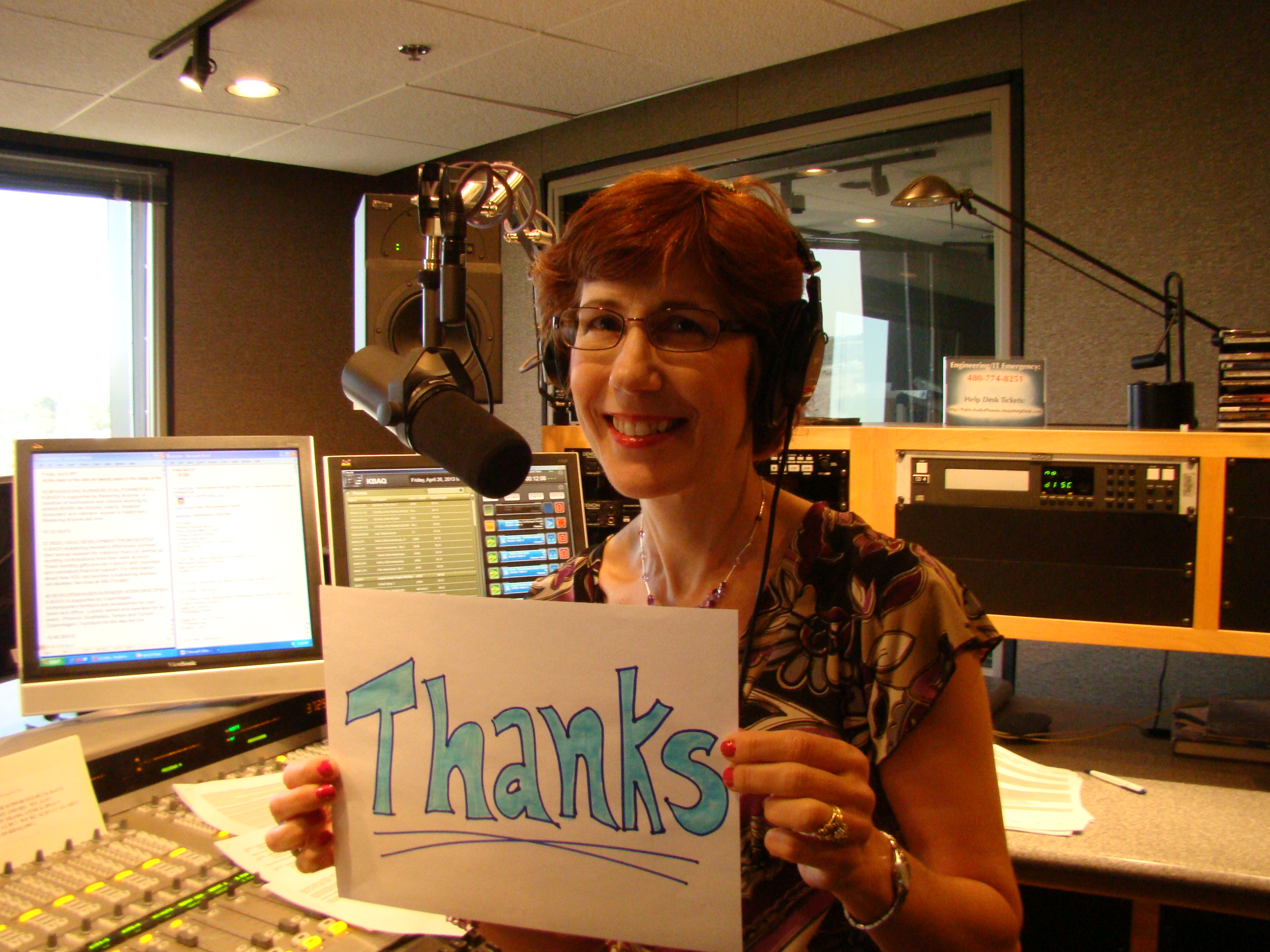 Janine thanks listeners for the birthday wishes, and for 20 years of support!